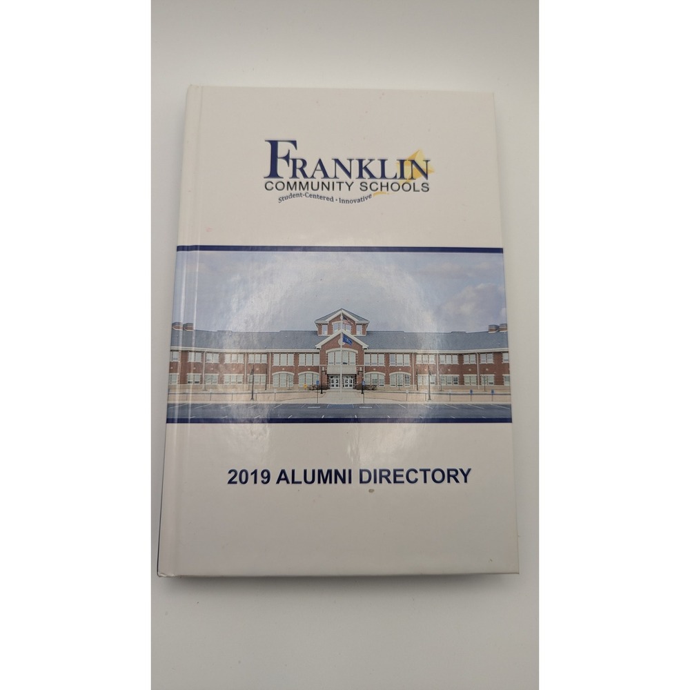 Franklin Community High School 2019 Alumni Directory Hardcover Indiana PCI‎